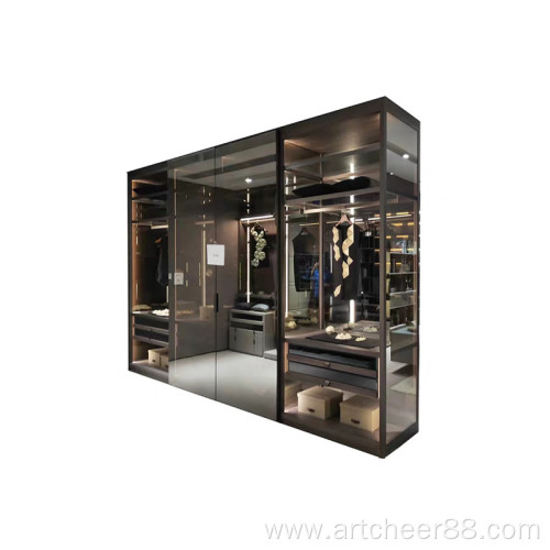 Glass wardrobe Design style